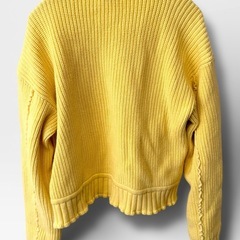 LOWRYS FARMローリーズファーム フリル付きセーター イエローの画像