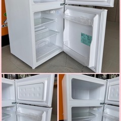 Haier(ハイアール) JR-N85D  2021年製 ホワイト 85L の画像