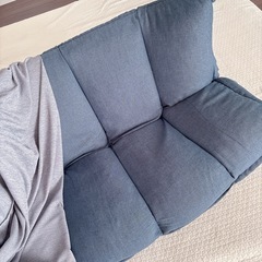 ローソファー ネイビーの画像