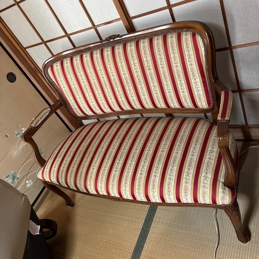 2人掛けベンチ　