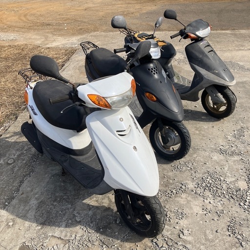 3台セット売り、ヤマハジョグ　BJ    タクト