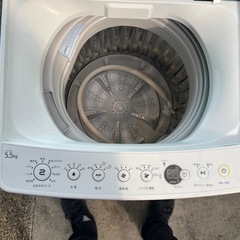 ハイアール　洗濯機　5.5kg 完全分解洗浄済み！  の画像