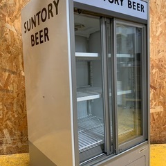 a(7814) SANYO 冷蔵ショーケース SMR-60FAG サンヨー 123L 52kg 動作品 W550D560H1070 50/60Hz 100V 中古品 直接引き取りも歓迎 大阪の画像