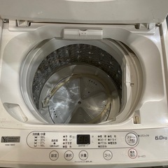 2022年製　YAMADAセレクト　全自動洗濯機　6kgの画像