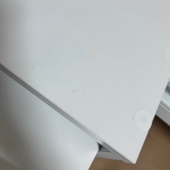 LOWYA ロウヤ 本棚 収納棚 フラップ扉 ホワイト 2年使用の画像