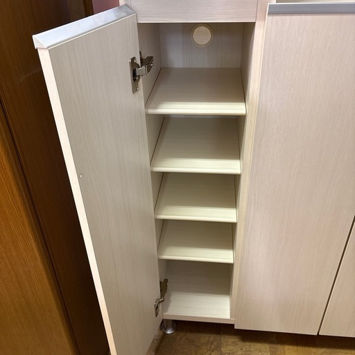 【ジャングル深井店】ミラー付き3枚扉シューズボックス 玄関収納 収納家具 堺市 深井【FU21】