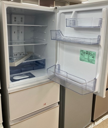 MITSUBISHI　3ドア冷蔵庫