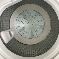 AQUA 全自動洗濯機 AQW-S60J 6.0kg アクア 2021年製 ホワイト の画像