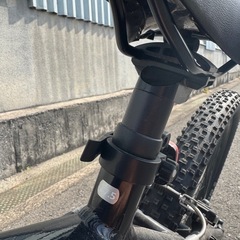 アルミ製の自転車の画像