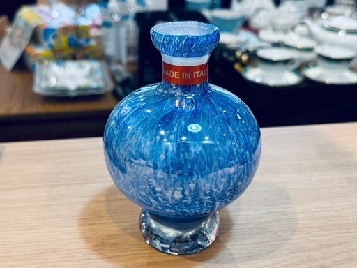 B8020【ムラーノ】 一輪挿し 花器 イタリア ベネチアングラス