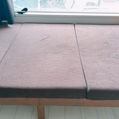 【極美品】タンスのゲン 高反発マットレス「純」セミダブル 厚さ10cm 210Nの画像