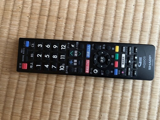 テレビ SHARP AQUOS 2018年製