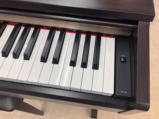 ?YAMAHA ヤマハ?88鍵盤電子ピアノ?2009年製?最大同時発音数64音?音色数10?録音機能搭載?YDP-160?7928