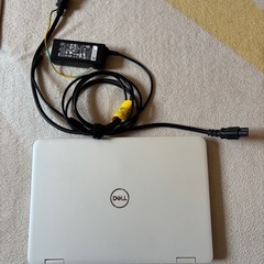 dell mi41c-9wlw モバイルノートパソコン inspiron 11 3000 2-in-1 11.6インチ デュアルコア amd a9 4gb emmc 64gb ホワイトの画像