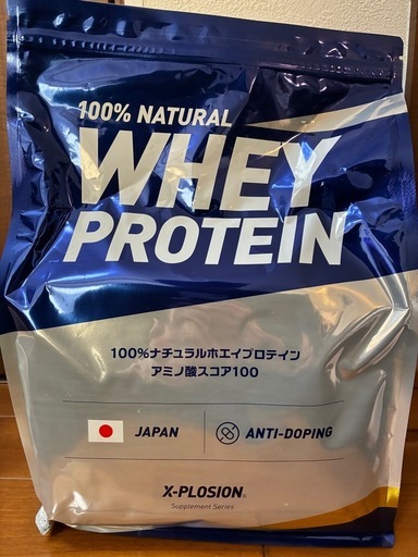 •	「【未開封プロテイン 3kg モンブラン味」