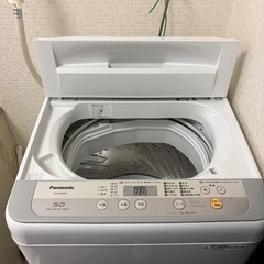 【受付終了】洗濯機 Panasonic NA-F50B11（2018年製）無料／引き取り限定の画像
