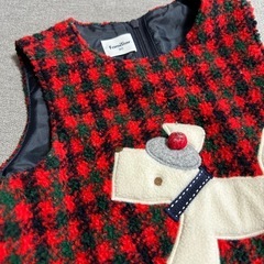 familiar ジャンパースカート　の画像