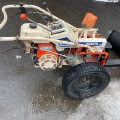 ‼️ 
除雪機　ハイド版左右角度 調整可能　作業幅120センチ 実働‼️ の画像