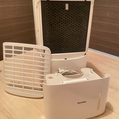 アイリスオーヤマ 除湿機 空気清浄機能付き（12L/日・～17畳）の画像