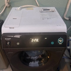 2020年製 SHARP ドラム式洗濯機の画像