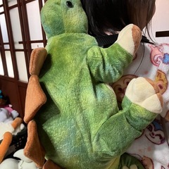 恐竜リュックの画像