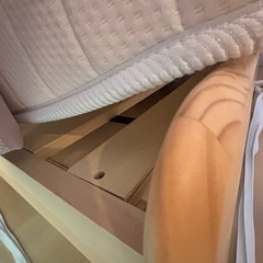 セミダブル　ベッドフレームの画像