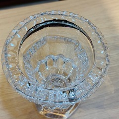B8022【クリアガラス製】 フラワーベース 花瓶の画像