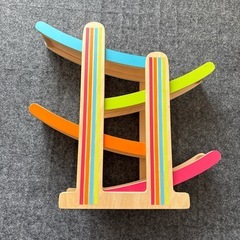 J'adore 木製レーストラック おもちゃの画像
