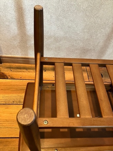 【美品】karimoku カリモク　オールドカリモク　カフェテーブル　サイドテーブル