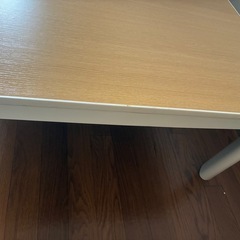 【3/15-16引取】こたつテーブル（リバーシブル天板）※シール除去しますの画像