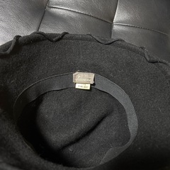 帽子　毛90%の画像