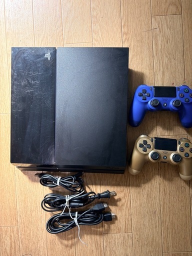 PS4 本体 CUH-1100 ＋ コントローラー2個セット（現状販売）
