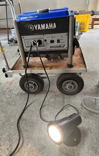 ヤマハ　発電機　動作確認しました　小倉北区