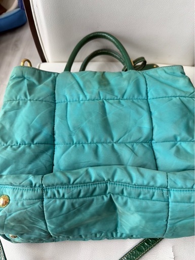 PRADA プラダ テスート ボンバー ハンドバッグ トートバッグ 2WAY ショルダーバッグ 