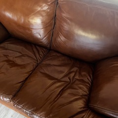 本革ソファ 　の画像