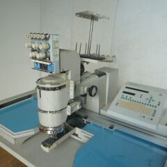 【中古】BARUDAN バルダン 工業用 刺繍ミシン BEAT-4-YFT 刺繍機械 ジャンク品 動作未確認 現状 ジャンクの画像