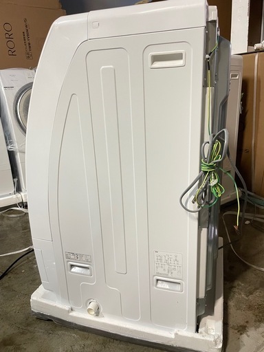 ヤマダ電気　オリジナルブランド 「RORO（ロロ）」 ドラム式洗濯乾燥機 「RORO YWM-YV90N」 2025年　R02