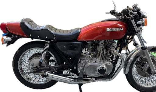 GS400 シート　タックロール　E4柄