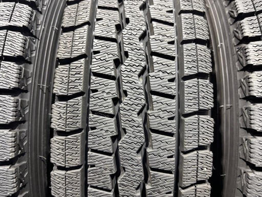 軽トラ　箱バン等に　スタッドレス　ホイール付き　145R12 6PR