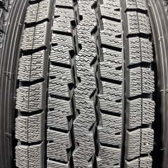 軽トラ　箱バン等に　スタッドレス　ホイール付き　145R12 6PRの画像