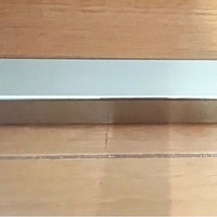 無印良品 MUJI ステンレスユニットシェルフ用帆立補強パーツ　幅84cmタイプ の画像