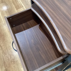 引き出し付きサイドデスク【町田市再生家具】253263の画像