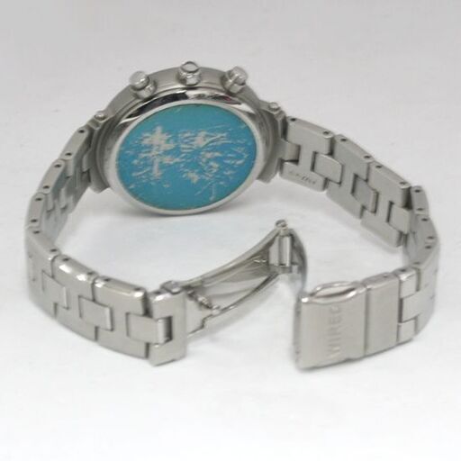 動作品 SEIKO WIRED ALBA クオーツ式腕時計 7T92-0BW0 1/20秒クロノグラフ デイト 26年2月電池交換 札幌市 清田区 平岡