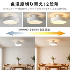 【美品】シーリングライト　ホワイト　使用期間短いの画像