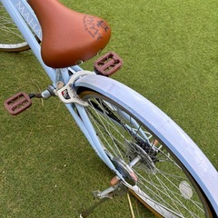 子供用自転車イオン購入数回使用室内保管22インチの画像