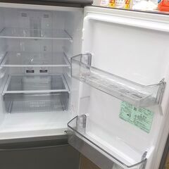 高年式！ 2025年製 美品！ 西岡店 冷蔵庫 146L ミツビシ MR-P15K-H マットチャコール 2ドア 単身 1人暮らし 100Lクラスの画像