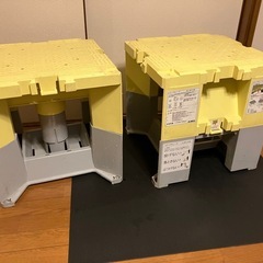 ステップキューブ、アルインコ、脚立、立ち馬、踏み台、工事、現場、ハイエース、キャラバンの画像