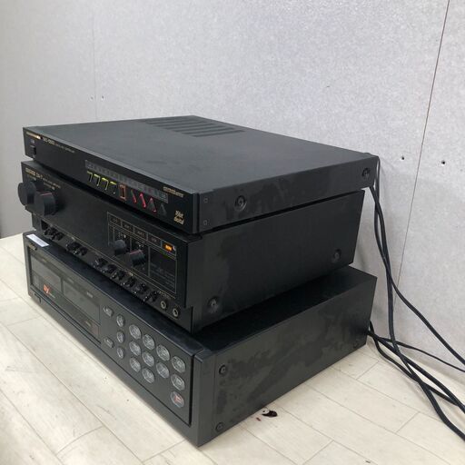 marantz DKC-5500 BMB DA-7 Victor DV-C10 業務用カラオケ機器 3点セット  マランツ BMB ビクター デジタルキーコントローラー エコーアンプ 映像コントローラー 店舗用 スナック 音響機器 75051-4-003