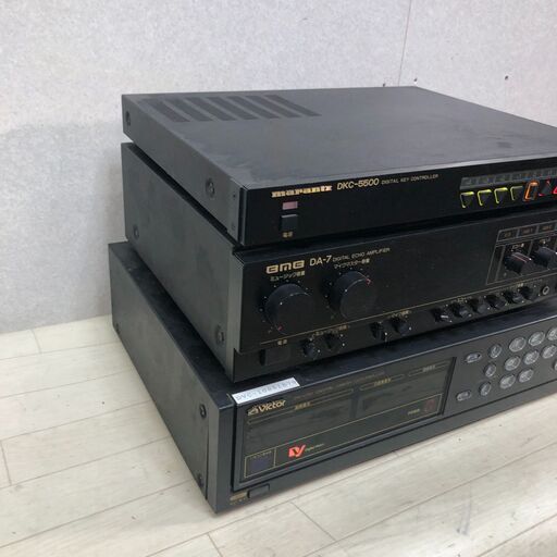 marantz DKC-5500 BMB DA-7 Victor DV-C10 業務用カラオケ機器 3点セット  マランツ BMB ビ