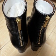 ATELIER BRUGGE ブラック ヒールブーツ(値下げ交渉可)の画像
